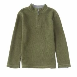 Top 10 ⌛ Class Club Little Boys 2T-7 Quarter Zip Reversible Flat Back Ribbed Pullover Rust Heather 🎁 -Class Club Shop unnamed file 100