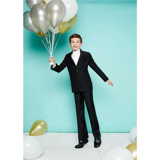 Discount ๐ Class Club Gold Label Big Boys 8-20 Black Single-Breasted Blazer ๐ฅฐ 4 Discount ๐ Class Club Gold Label Big Boys 8-20 Black Single-Breasted Blazer ๐ฅฐ - Image 4