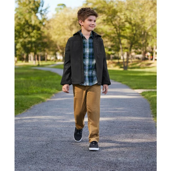 Discount ⭐ Class Club Big Boys 8-20 Modern-Fit Flat-Front Stretch Twill Pants Chino 🌟 3 Discount ⭐ Class Club Big Boys 8-20 Modern-Fit Flat-Front Stretch Twill Pants Chino 🌟 - Image 3