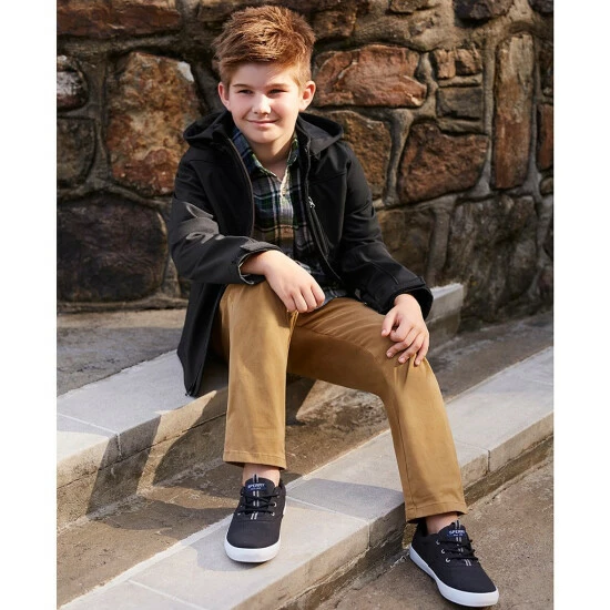 Discount ⭐ Class Club Big Boys 8-20 Modern-Fit Flat-Front Stretch Twill Pants Chino 🌟 4 Discount ⭐ Class Club Big Boys 8-20 Modern-Fit Flat-Front Stretch Twill Pants Chino 🌟 - Image 4