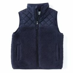 Best reviews of 👏 Class Club Big Boys 8-20 Quilted Sherpa Vest Oatmeal 🔔