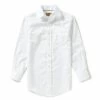 Coupon ❤️ Class Club Gold Label Big Boys 8-20 Spread Collar Herringbone 👕 Shirt White 👍
