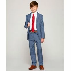 Coupon ❤️ Class Club Gold Label Big Boys 8-20 Spread Collar Herringbone 👕 Shirt White 👍 -Class Club Shop unnamed file 140