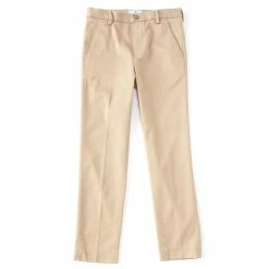 Outlet ⌛ Class Club Big Boys 8-20 Non Iron Stretch Twill Pant Stone 🔔