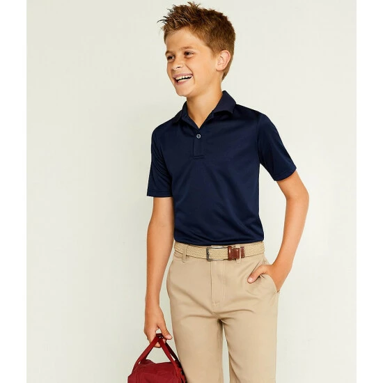 Best Pirce ❤️ Class Club Big Boys 8-20 Short-Sleeve Synthetic Performance Polo 👕 Shirt Royal 🥰 4 Best Pirce ❤️ Class Club Big Boys 8-20 Short-Sleeve Synthetic Performance Polo 👕 Shirt Royal 🥰 - Image 4