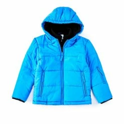 Flash Sale 🥰 Class Club Big Boys 8-20 Bib Hooded Puffer Jacket Black ❤️