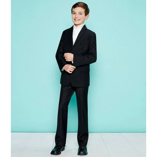 Budget โ Class Club Gold Label Big Boys 8-20 Flat-Front ๐ Dress Pants Black โ๏ธ 6 Budget โ Class Club Gold Label Big Boys 8-20 Flat-Front ๐ Dress Pants Black โ๏ธ - Image 6