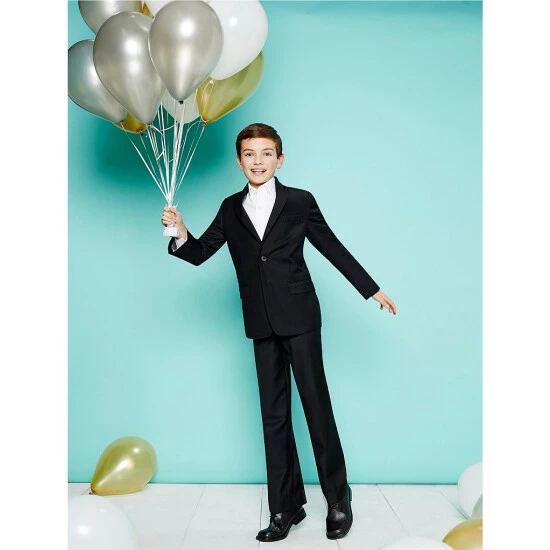 Budget โ Class Club Gold Label Big Boys 8-20 Flat-Front ๐ Dress Pants Black โ๏ธ 7 Budget โ Class Club Gold Label Big Boys 8-20 Flat-Front ๐ Dress Pants Black โ๏ธ - Image 7