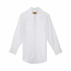 Hot Sale 👍 Class Club Gold Label Big Boys 8-20 Textured 👗 Dress 👕 Shirt White 😉