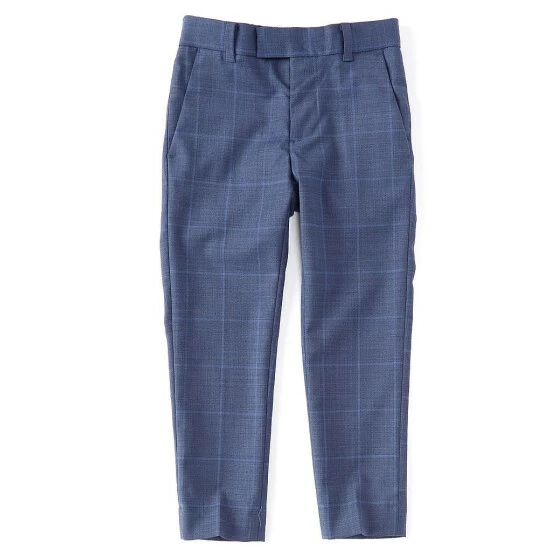 Best deal ๐ฅ Class Club Little Boys 3T-7 Window Pane Plaid ๐ Dress Pants Blue โญ 1 Best deal ๐ฅ Class Club Little Boys 3T-7 Window Pane Plaid ๐ Dress Pants Blue โญ