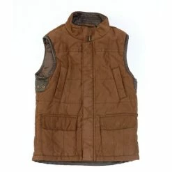 Cheapest ❤️ Class Club Little Boys 2T-7 Faux Suede Vest Brown ⌛