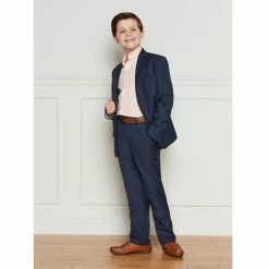 Best deal ⌛ Class Club Gold Label Big Boys 8-20 Non-Iron 👗 Dress Pants Blue 🔥 -Class Club Shop unnamed file 285