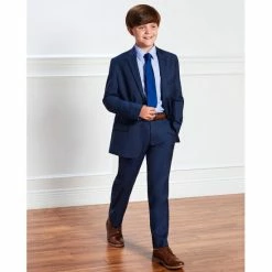 Best deal ⌛ Class Club Gold Label Big Boys 8-20 Non-Iron 👗 Dress Pants Blue 🔥 -Class Club Shop unnamed file 287