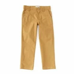 Discount ๐ฏ Class Club Little Boys 2T-7 Modern-Fit Flat-Front Stretch Twill Pants British Khaki โ๏ธ