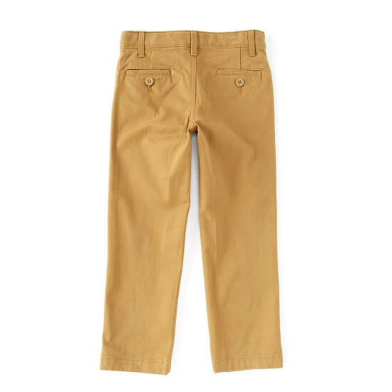 Discount ๐ฏ Class Club Little Boys 2T-7 Modern-Fit Flat-Front Stretch Twill Pants British Khaki โ๏ธ 2 Discount ๐ฏ Class Club Little Boys 2T-7 Modern-Fit Flat-Front Stretch Twill Pants British Khaki โ๏ธ - Image 2