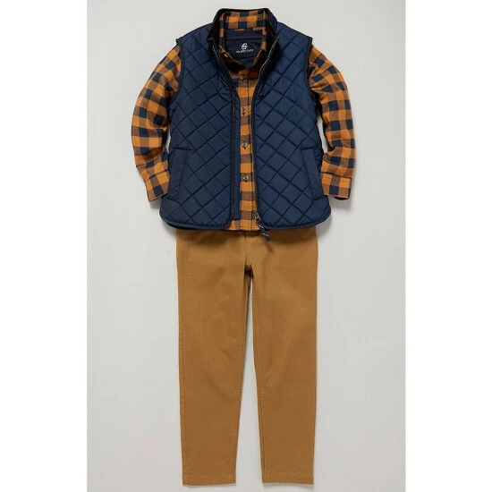 Discount ๐ฏ Class Club Little Boys 2T-7 Modern-Fit Flat-Front Stretch Twill Pants British Khaki โ๏ธ 7 Discount ๐ฏ Class Club Little Boys 2T-7 Modern-Fit Flat-Front Stretch Twill Pants British Khaki โ๏ธ - Image 7