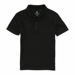 Best Sale ⌛ Class Club Little Boys 2T-7 Short-Sleeve Double-Knit Synthetic Performance Polo 👕 Shirt Purple ✨ -Class Club Shop unnamed file 311