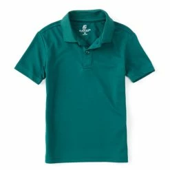 Best Sale ⌛ Class Club Little Boys 2T-7 Short-Sleeve Double-Knit Synthetic Performance Polo 👕 Shirt Purple ✨ -Class Club Shop unnamed file 315