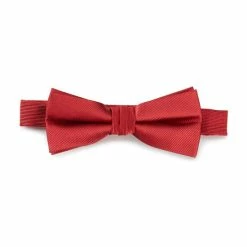 Outlet 🔔 Class Club Boys Solid Silk Bow Tie Silver 🎁 -Class Club Shop unnamed file 332