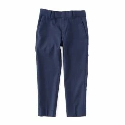 Deals 🎁 Class Club Little Boys 3T-7 Navy Sharkskin 👗 Dress Pants ✔️