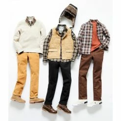 Outlet 👍 Class Club Big Boys 8-20 Long-Sleeve Thermal Tee Medium Blue Heather ✨ -Class Club Shop unnamed file 360