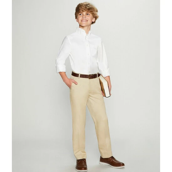 Best deal 🎉 Class Club Big Boys 8-20 Modern Fit Chino Pants Stone 😍 4 Best deal 🎉 Class Club Big Boys 8-20 Modern Fit Chino Pants Stone 😍 - Image 4