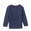 Cheapest ⌛ Class Club Little Boys 2T-7 Slub Knit Long Sleeve Crew Neck Tee Navy 🧨