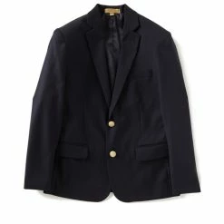 Brand new 😉 Class Club Gold Label Big Boy 10-18 Husky Fit Brass Button Navy Blazer 🎉