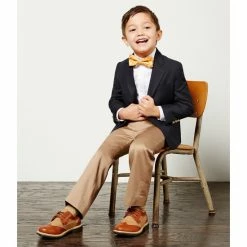 Best Sale 🌟 Class Club Gold Label Little Boys 3T-7 Flat-Front Twill Pants Stone 👏 -Class Club Shop unnamed file 457