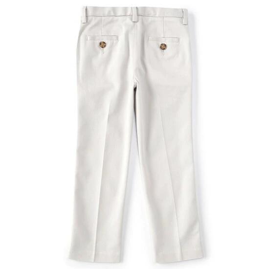 Flash Sale ✨ Class Club Little Boys 3T-7 Non Iron Stretch Twill Pant Stone ✔️ 2 Flash Sale ✨ Class Club Little Boys 3T-7 Non Iron Stretch Twill Pant Stone ✔️ - Image 2