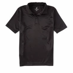 Cheap ❤️ Class Club Big Boys 10-20 Husky Short-Sleeve Synthetic Performance Polo 👚 Shirt Red ❤️