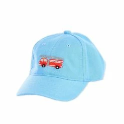Cheap ๐ Class Club Boys Fire Engine Embroidered Twill Hat Light Blue ๐