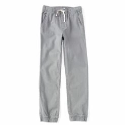Hot Sale 👍 Class Club Big Boys 8-20 Stretch Twill Jogger Pants Charcoal 😀