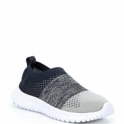 Wholesale 🥰 Class Club Adventure Wear Boys' Aktive Washable Slip-On 👟 Sneakers (Toddler) Grey/navy 🥰