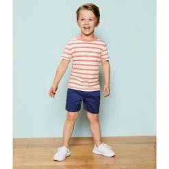 Brand new ⭐ Class Club Little Boys 2T-7 Pull-On Stretch Twill Shorts Silver Cloud ✔️ -Class Club Shop unnamed file 667