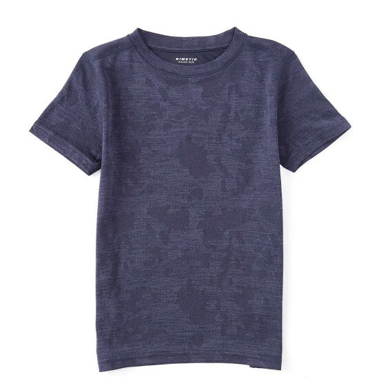 Promo ⌛ Kinetic By Class Club Big Boys 8-20 Intarsia Short Sleeve Camo Print Crew Neck Tee Black 🥰 1 Promo ⌛ Kinetic By Class Club Big Boys 8-20 Intarsia Short Sleeve Camo Print Crew Neck Tee Black 🥰