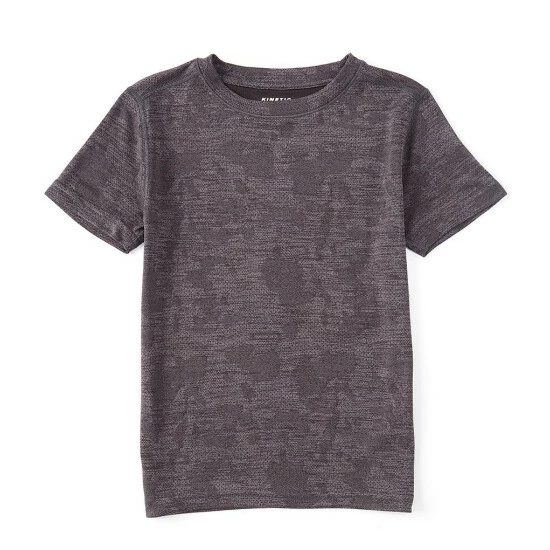 Promo ⌛ Kinetic By Class Club Big Boys 8-20 Intarsia Short Sleeve Camo Print Crew Neck Tee Black 🥰 2 Promo ⌛ Kinetic By Class Club Big Boys 8-20 Intarsia Short Sleeve Camo Print Crew Neck Tee Black 🥰 - Image 2