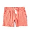 Best Pirce 🔔 Class Club Little Boys 2T-7 Pull-On French Terry Shorts Washed Red ⌛