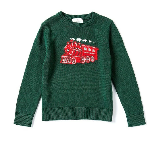 Discount π Class Club Little Boys 2T-7 Train Crew Neck Long Sleeve Sweater Hunter β€οΈ 1 Discount π Class Club Little Boys 2T-7 Train Crew Neck Long Sleeve Sweater Hunter β€οΈ
