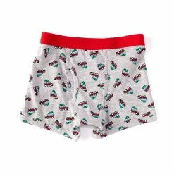 Deals 🤩 Adventure Wear By Class Club Little Boys 2T-7 Red Truck With 🎄 Christmas Tree Boxer Breifs Grey Heather 💯