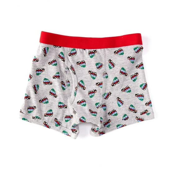 Deals ๐คฉ Adventure Wear By Class Club Little Boys 2T-7 Red Truck With ๐ Christmas Tree Boxer Breifs Grey Heather ๐ฏ 1 Deals ๐คฉ Adventure Wear By Class Club Little Boys 2T-7 Red Truck With ๐ Christmas Tree Boxer Breifs Grey Heather ๐ฏ