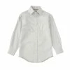 Best Sale 😉 Class Club Gold Label Big Boys 8-20 Herringbone Sport 👕 Shirt Grey 🎉