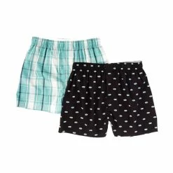 Best Sale 👍 Class Club Big Boys 6-20 2-Pack Woven Boxer Briefs Top Knot 🧨