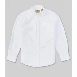 Brand new 🔥 Class Club Gold Label Big Boys 10-18 Long-Sleeve Husky Fit 👗 Dress 👕 Shirt White 😉