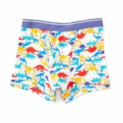Discount ⌛ Adventure Wear By Class Club Little Boys 2T-5T Dino Print Boxer Briefs Dino Multi ❤️
