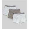 Outlet ❤️ Class Club Little Boys 2T-5T 3-Pack Boxer Briefs White/gray 🎉