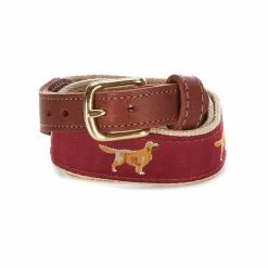 Wholesale 🎁 Class Club Boys Golden Retriever Twill Belt Khaki ❤️