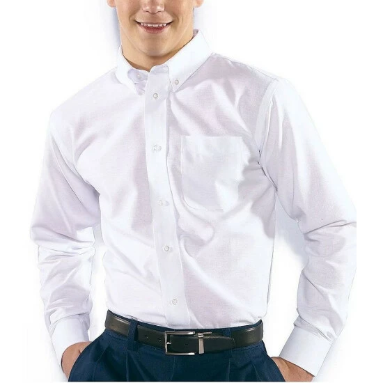 Buy 👍 Class Club Gold Label Big Boys 8-20 Oxford 👕 Shirt Blue 😍 3 Buy 👍 Class Club Gold Label Big Boys 8-20 Oxford 👕 Shirt Blue 😍 - Image 3