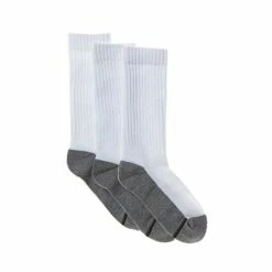 Coupon 🔔 Class Club Boys 3-Pack Athletic Crew 🧦 Socks White/grey 🛒