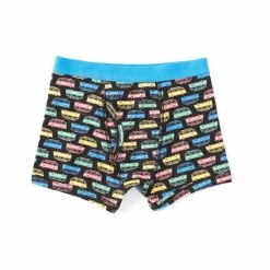 Promo 😉 Adventure Wear By Class Club Little Boys 2-5 Transportation Bus Print Boxer Briefs Black 😍